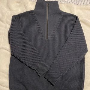 Aritzia Wilfred Free Caton Sweater in Charcoal Size XS